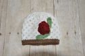 Crochet Romantic Rose Hat 0-3/3-6/6-12/1-3yr/3-10y
