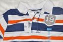 NWT The Childrens Place Multi Stipe Rugby Shirt  2