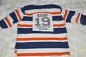 NWT The Childrens Place Multi Stipe Rugby Shirt  2