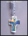 m/w Swarovski Crystal 40mm CROSS Aurora HEARTS Sun