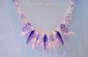 m/w Swarovski Purple Blue Violet and Violet Spike 