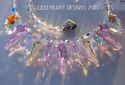 m/w Swarovski Crystal Very RARE Rosaline Pink Spik
