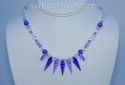 m/w Swarovski Purple Blue Violet and Violet Spike 