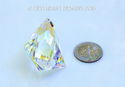 Swarovski Crystal Strass Aurora Borealis BIG 50mm 