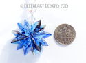 m/w Swarovski RARE Malibu Blue and Sapphire Star S