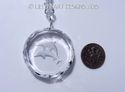 Crystal Double Dolphins Suncatcher w/Swarovski Oce