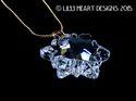 m/w Swarovski Brilliant Clear New Edelweiss Pendan