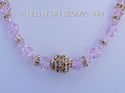m/w Swarovski RARE Discontinued Rosaline Pink Bead