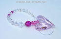 m/w Swarovski ROSALINE PINK Wild Heart + Fuschia S