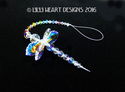 m/w Swarovski AB Baroque Wings Dragonfly Chakra Su