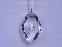  Big Crystal CAT'S EYE Clear 76mm Suncatcher Ready