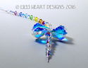 m/w Swarovski AB Baroque Wings Dragonfly Chakra Su