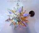 m/w Swarovski Crystal BIG AB 24mm Lily Octagon Sun