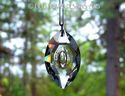  Big 50mm Crystal CAT'S EYE Clear Suncatcher Ready