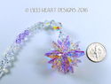 m/w Swarovski Mini SUPER STAR AB Violet Car Charm 