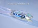 Fine Crystal CATS EYE Aurora Borealis 50mm Rainbow