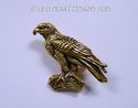 Hawk Pin Fine Pewter 24k Gold Plated Designed for 