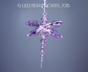 m/w Swarovski Crystal RARE Retired Pink DRAGONFLY 