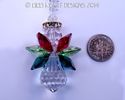  m/w Swarovski Very Rare Body Christmas Angel Sunc