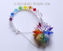 m/w Swarovski Mini SUPER STAR CHAKRA Car Charm Sun