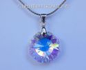 m/w Swarovski RARE Aurora Borealis 18mm 6208 Penda