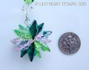 m/w Swarovski Crystal Emerald, Peridot and Pink Su