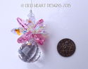m/w Swarovski Mini Mozart Ball Pineapple Lt. Rose 