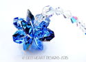 m/w Swarovski RARE Malibu Blue and Sapphire Star S