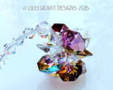 m/w Swarovski RARE Crystal Sunset and Clear Star S
