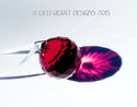 Swarovski Special Sale 40mm Bordeaux Red Ball Feng