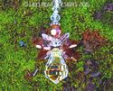  m/w Swarovski RARE COPPER HEAD Guardian Angel Sun