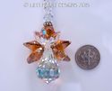  m/w Swarovski RARE COPPER HEAD Guardian Angel Sun