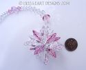 m/w Swarovski Clear + Rare Light Rose SUPER STAR S