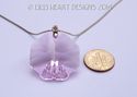 m/w Swarovski RARE Necklace Rosaline Pink BIG Octa