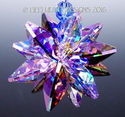 m/w Swarovski RARE Bermuda Blue and Violet Star Su