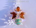  m/w Swarovski RARE COPPER HEAD Guardian Angel Sun