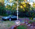 Crystal Butterfly Suncatcher w/Swarovski Butterfli