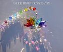 m/w Swarovski Mini Chakra HEALING Colors LOTUS Sun