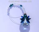  m/w Swarovski RARE Luck of the Irish Green Angel 