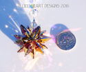 m/w Swarovski Crystal RARE Vitrail Light Ltd Star 
