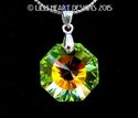 m/w Swarovski RARE Aurora Borealis 18mm 6208 Penda