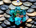 m/w Swarovski AB AQUA RARE Disontinued Snowflake S