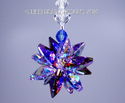 m/w Swarovski RARE Bermuda Blue and Violet Star Su
