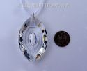  Big Crystal CAT'S EYE Clear 76mm Suncatcher Ready