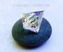 Swarovski Crystal Strass Aurora Borealis BIG 50mm 