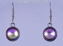 m/w Swarovski Rivoli Dangle Earrings 11mm You Choo
