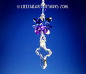 m/w Rare 44mm Swarovski Cross Blues Top Suncatcher