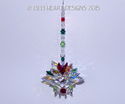 m/w Swarovski LARGEST CHRISTMAS LOTUS with Little 