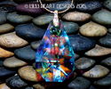 m/w Swarovski RARE Retired Large AB Kite Pendant S