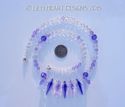 m/w Swarovski Purple Blue Violet and Violet Spike 
